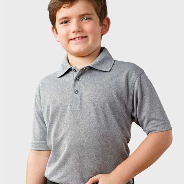 Youth Saratoga Performance Mini Mesh Polo Thumbnail