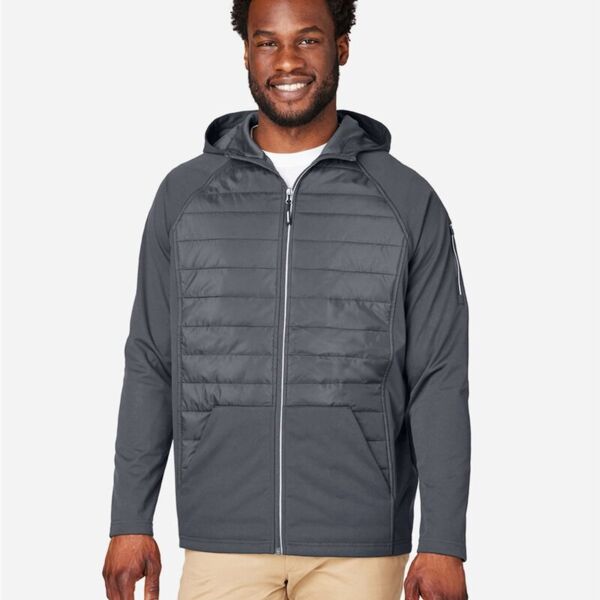 Unisex Techno Lite Hybrid Hooded Jacket Thumbnail