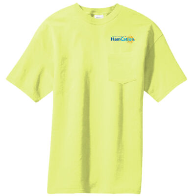 Cotton Blend Tee with Pocket Thumbnail