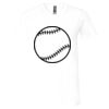 Unisex Jersey Short-Sleeve V-Neck T-Shirt Thumbnail