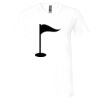 Unisex Jersey Short-Sleeve V-Neck T-Shirt Thumbnail