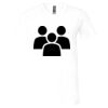 Unisex Jersey Short-Sleeve V-Neck T-Shirt Thumbnail