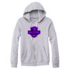 Adult Triblend Full-Zip Fleece Hooded Sweatshirt Thumbnail