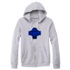 Adult Triblend Full-Zip Fleece Hooded Sweatshirt Thumbnail