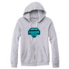 Adult Triblend Full-Zip Fleece Hooded Sweatshirt Thumbnail