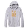 Adult Triblend Full-Zip Fleece Hooded Sweatshirt Thumbnail