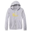 Adult Triblend Full-Zip Fleece Hooded Sweatshirt Thumbnail