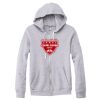 Adult Triblend Full-Zip Fleece Hooded Sweatshirt Thumbnail