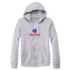 Adult Triblend Full-Zip Fleece Hooded Sweatshirt Thumbnail