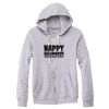 Adult Triblend Full-Zip Fleece Hooded Sweatshirt Thumbnail