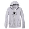 Adult Triblend Full-Zip Fleece Hooded Sweatshirt Thumbnail