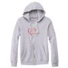 Adult Triblend Full-Zip Fleece Hooded Sweatshirt Thumbnail
