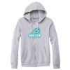 Adult Triblend Full-Zip Fleece Hooded Sweatshirt Thumbnail