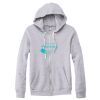 Adult Triblend Full-Zip Fleece Hooded Sweatshirt Thumbnail
