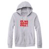Adult Triblend Full-Zip Fleece Hooded Sweatshirt Thumbnail