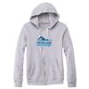 Adult Triblend Full-Zip Fleece Hooded Sweatshirt Thumbnail