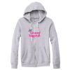 Adult Triblend Full-Zip Fleece Hooded Sweatshirt Thumbnail
