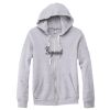 Adult Triblend Full-Zip Fleece Hooded Sweatshirt Thumbnail