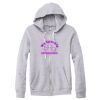 Adult Triblend Full-Zip Fleece Hooded Sweatshirt Thumbnail