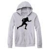 Adult Triblend Full-Zip Fleece Hooded Sweatshirt Thumbnail