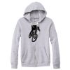 Adult Triblend Full-Zip Fleece Hooded Sweatshirt Thumbnail
