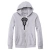 Adult Triblend Full-Zip Fleece Hooded Sweatshirt Thumbnail
