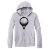 Adult Triblend Full-Zip Fleece Hooded Sweatshirt Thumbnail