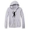 Adult Triblend Full-Zip Fleece Hooded Sweatshirt Thumbnail