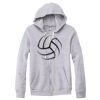 Adult Triblend Full-Zip Fleece Hooded Sweatshirt Thumbnail