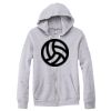Adult Triblend Full-Zip Fleece Hooded Sweatshirt Thumbnail