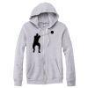 Adult Triblend Full-Zip Fleece Hooded Sweatshirt Thumbnail