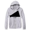 Adult Triblend Full-Zip Fleece Hooded Sweatshirt Thumbnail