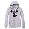 Adult Triblend Full-Zip Fleece Hooded Sweatshirt Thumbnail