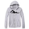 Adult Triblend Full-Zip Fleece Hooded Sweatshirt Thumbnail