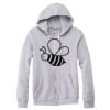Adult Triblend Full-Zip Fleece Hooded Sweatshirt Thumbnail