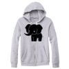 Adult Triblend Full-Zip Fleece Hooded Sweatshirt Thumbnail