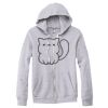 Adult Triblend Full-Zip Fleece Hooded Sweatshirt Thumbnail