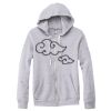 Adult Triblend Full-Zip Fleece Hooded Sweatshirt Thumbnail