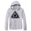 Adult Triblend Full-Zip Fleece Hooded Sweatshirt Thumbnail