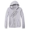 Adult Triblend Full-Zip Fleece Hooded Sweatshirt Thumbnail