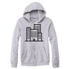 Adult Triblend Full-Zip Fleece Hooded Sweatshirt Thumbnail