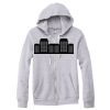 Adult Triblend Full-Zip Fleece Hooded Sweatshirt Thumbnail