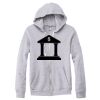 Adult Triblend Full-Zip Fleece Hooded Sweatshirt Thumbnail