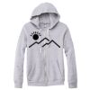 Adult Triblend Full-Zip Fleece Hooded Sweatshirt Thumbnail