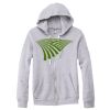 Adult Triblend Full-Zip Fleece Hooded Sweatshirt Thumbnail