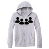 Adult Triblend Full-Zip Fleece Hooded Sweatshirt Thumbnail