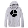 Adult Triblend Full-Zip Fleece Hooded Sweatshirt Thumbnail