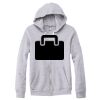 Adult Triblend Full-Zip Fleece Hooded Sweatshirt Thumbnail