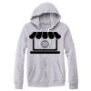 Adult Triblend Full-Zip Fleece Hooded Sweatshirt Thumbnail