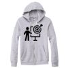 Adult Triblend Full-Zip Fleece Hooded Sweatshirt Thumbnail